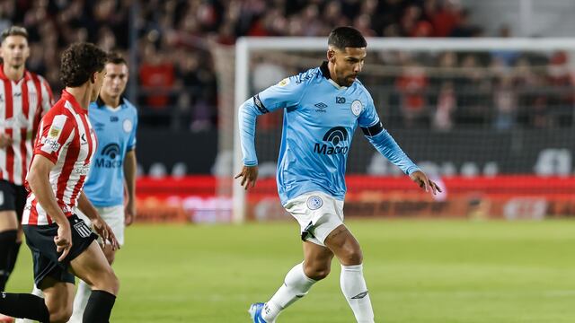 Franco Jara, una de las cartas de gol de Belgrano en La Plata (Prensa Belgrano).