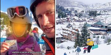 El Cerro Catedral se “dolarizó” “Nos dan cambio y aceptan dólar blue, unos genios”.