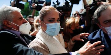 La llegada de Mavys Álvarez a Comodoro Py