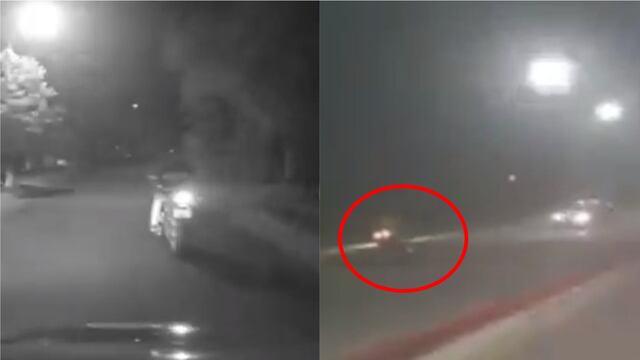 El sujeto terminó con múltiples fracturas.