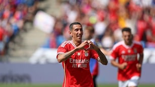 El buen inicio de Ángel Di María en la pretemporada con el Benfica.