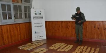 Colonia Delicia: secuestran contrabando de marihuana.