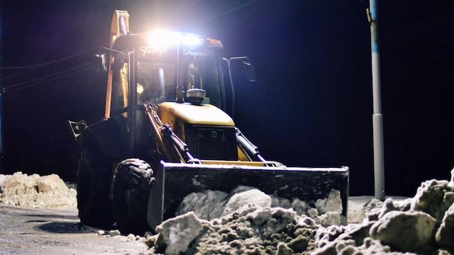 El “operativo invierno” se llevó adelante en la Av. Alem