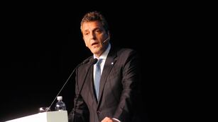 Sergio Massa en la rural 2023
Foto Federico Lopez Claro