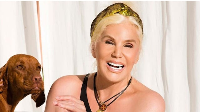 Detalles en perla y hasta una corona: esta es la excéntrica cuna para perros que compró Susana Giménez.