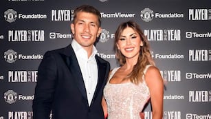 Lisandro Martínez y Muriel López Benitez serán papás.