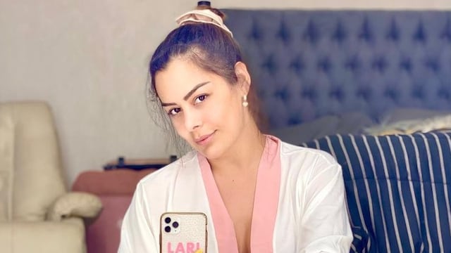 Larissa Riquelme publica contenido diariamente en Instagram.