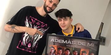 “Además de mí remix” es triple disco de platino.