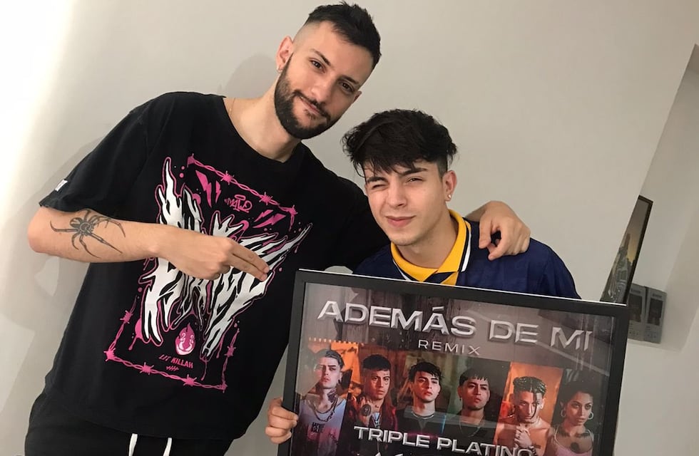 “Además de mí remix” es triple disco de platino