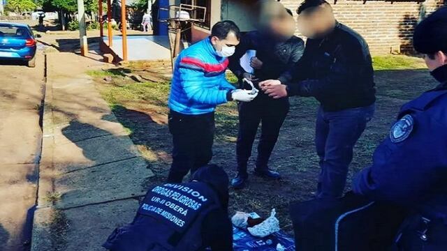 Un adolescente fue demorado por posesión de diversos estupefacientes en Oberá.