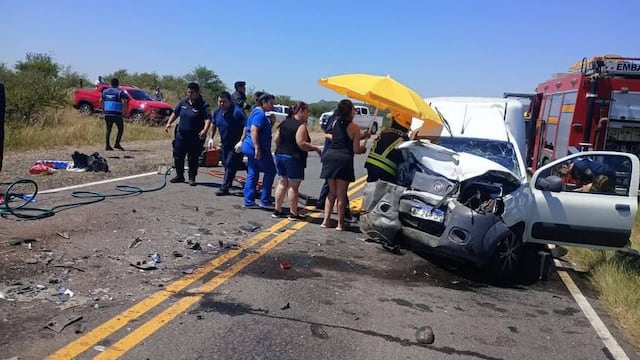 Choque fatal en cercanías de Embalse, en el Valle de Calamuchita (Policía)