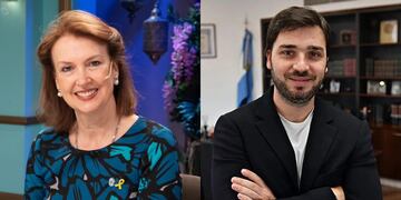 Diana Mondino le dedicó unas palabras Ignacio Agustín Torres.