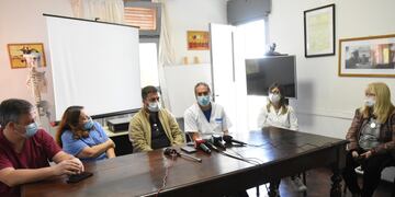 Conferencia de prensa por la situación epidemiológica de Rafaela