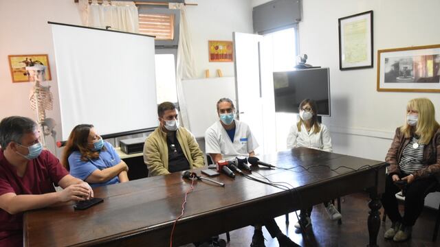 Conferencia de prensa por la situación epidemiológica de Rafaela