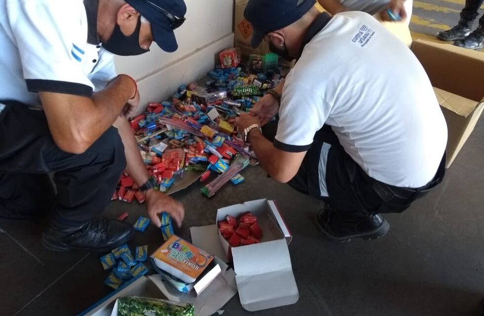 Hubo sólo cuatro lesionados por el uso de pirotecnia en Rosario