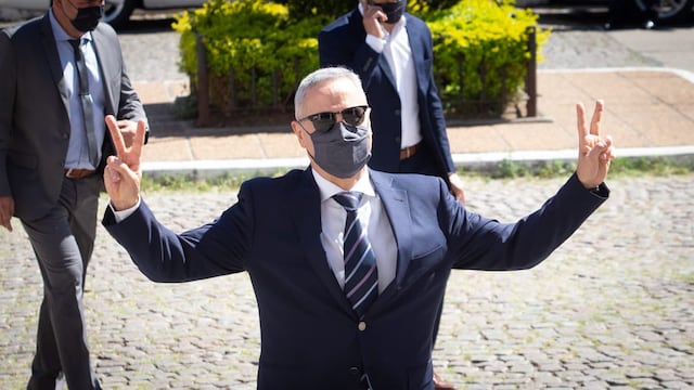 El director del Organismo de Investigaciones del Ministerio Público de la Acusación (MPA), Marcelo Sain, se presentó ante la comisión bicameral de Acuerdos de la Legislatura de Santa Fe.