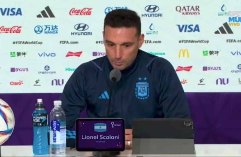 Alegría y dolor en Pujato: el mensaje de Scaloni tras el accidente en su pueblo natal