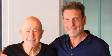 Eduardo Morra y Darío Cocco, dirigentes del SEOM