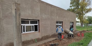 Avanza la obra de construcción de la Escuela Agraria de Bajo Hondo