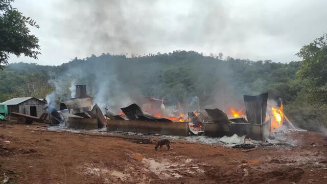 Incendio en una vivienda en El Soberbio dejó a una mujer de 75 años con quemaduras.
