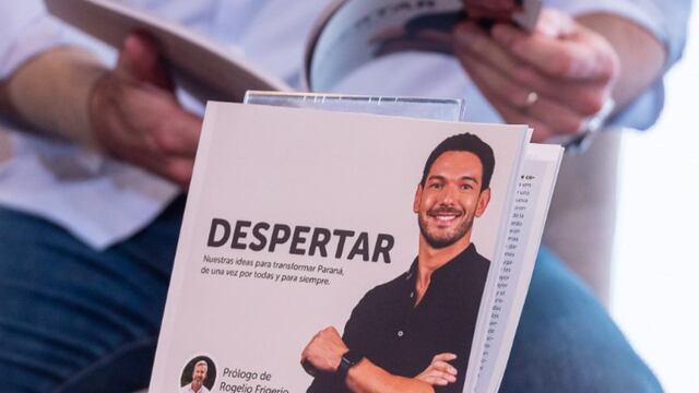 Emanuel Gainza presentó su libro Despertar.