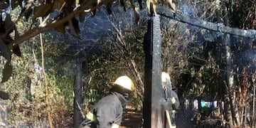 El galpón se encontraba en la parte trasera del terreno de un hombre de 76 años.