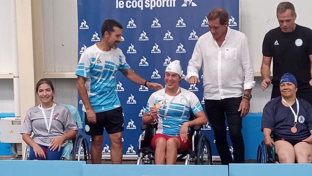 Elizabeth Noriega natación adaptada Selección Argentina