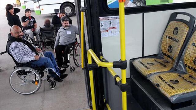 Empresas dejaron de entregar pasajes gratuitos a discapacitados.