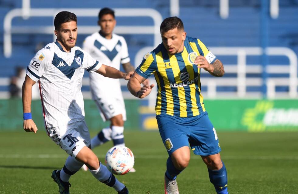 Rosario Central derrotó a Vélez con un gol en tiempo adicional