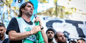Daniel Catalano, secretario general de ATE Capital, se refirió al cese de actividades en reclamo a una condena a Cristina Kirchner por la causa Vialidad.