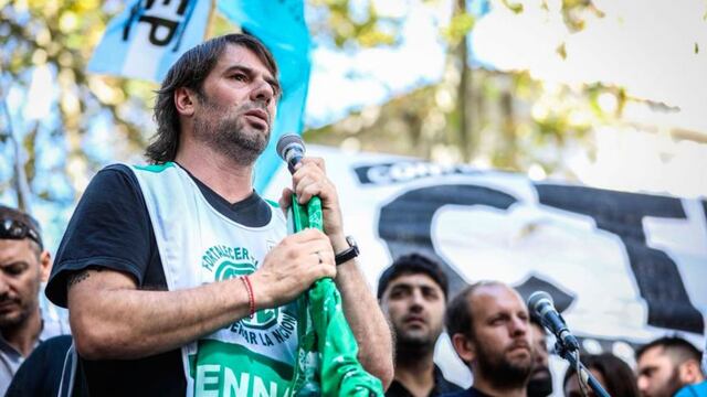 Daniel Catalano, secretario general de ATE Capital, se refirió al cese de actividades en reclamo a una condena a Cristina Kirchner por la causa Vialidad.