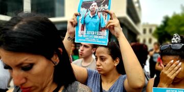 Familiares y amigos del empleado de La Reina fueron al Centro de Justicia Penal.
