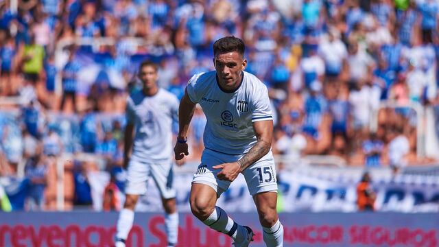 Enzo Díaz, jugador clave para el funcionamiento de Talleres. (Prensa Talleres).