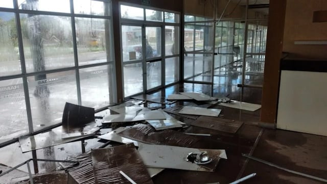 Temporales en San Francisco y Nogolí causaron destrozos