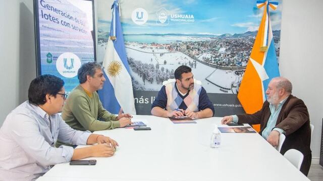 Vuoto y Rodríguez recibieron al presidente del Colegio de Abogados de Ushuaia