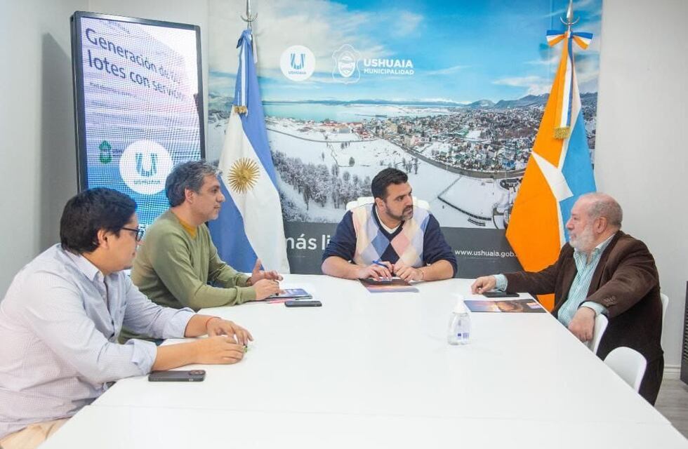 Vuoto y Rodríguez recibieron al presidente del Colegio de Abogados de Ushuaia