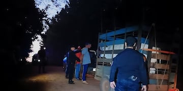 San Vicente: dos individuos detenidos por sustraer una cabeza de ganado.
