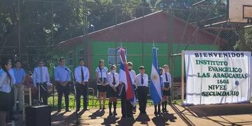 Inauguran un nuevo secundario en San Pedro.