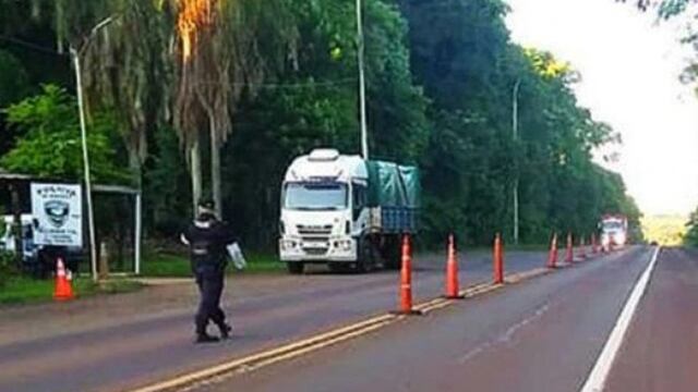 Disturbios en el abasto de Iguazú por la prohibición de ingreso a la ciudad de un camión con cerámicos