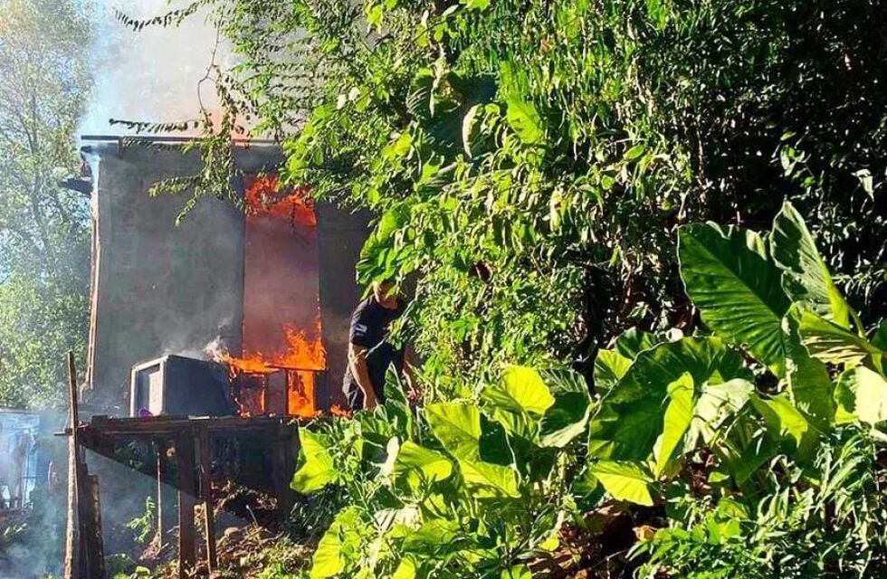 Detienen a una mujer acusada de incendiar la casa de su cuñada en Oberá