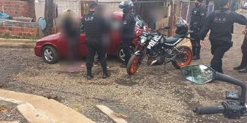 Chocó y huyó: un joven fue detenido este mediodía en Posadas. Policía de Misiones