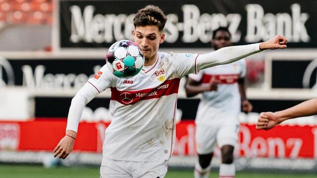 Mateo Klimowicz está formando una buena carrera en Alemania. (Prensa Stuttgart)