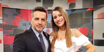 De Brito y Pampita. (Foto web).
