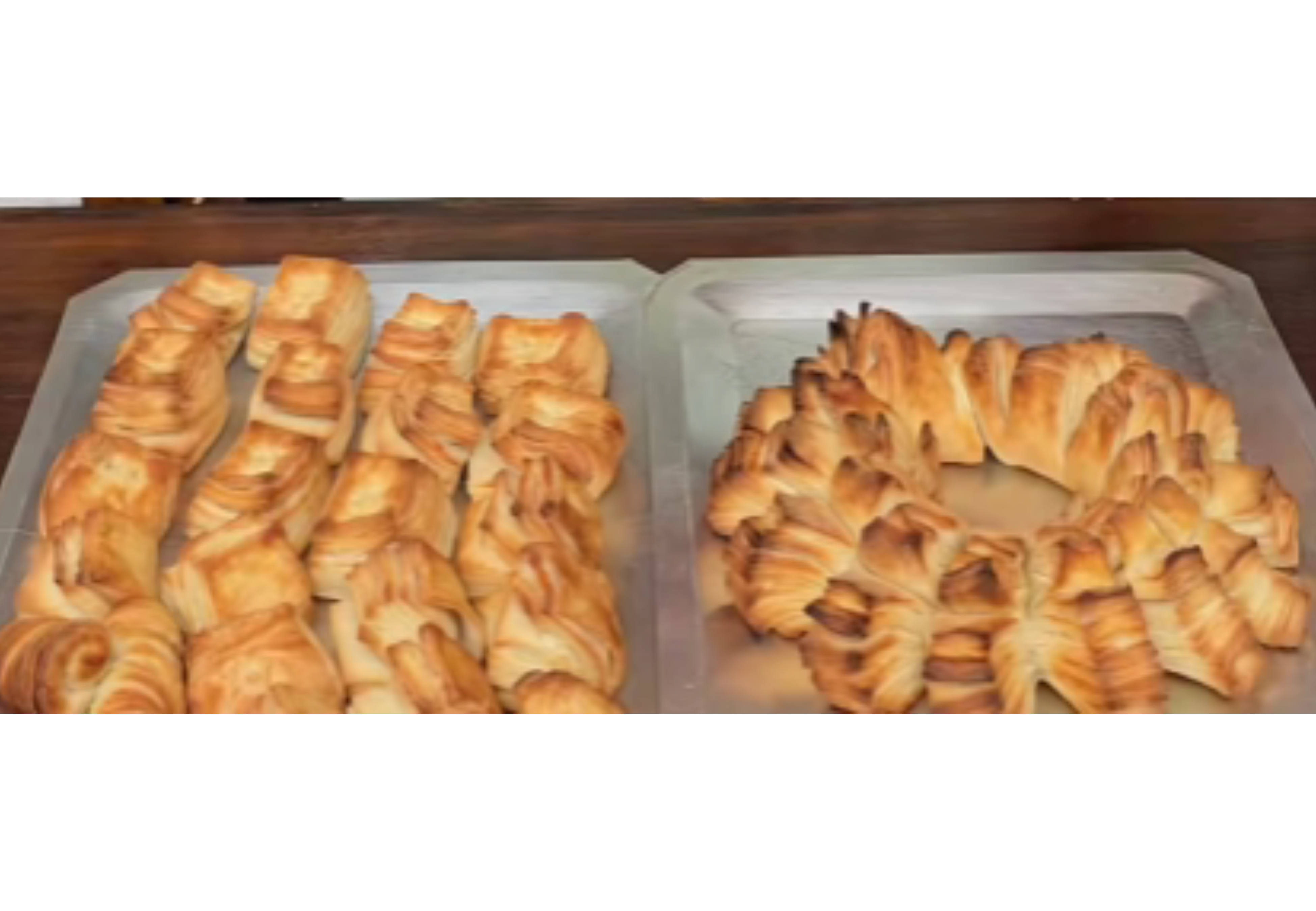 Esta es la mejor forma de hacer estos panes hojaldrados.