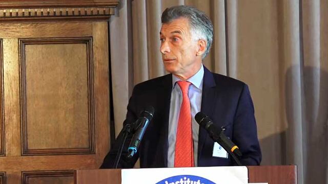 Mauricio Macri en el foro Interamericano por la Democracia. (captura de pantalla)