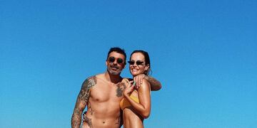 La pareja se instaló en la costa atlántica de Uruguay en el inicio de la temporada de verano.