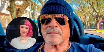 Alfa publicó su primera foto romántica con su novia 40 años menor y abrió debate en Instagram.