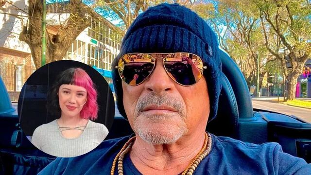 Alfa publicó su primera foto romántica con su novia 40 años menor y abrió debate en Instagram.