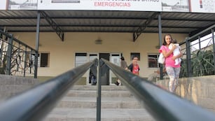 Estafado. El hospital municipal de Villa Carlos Paz. (La Voz / Archivo)