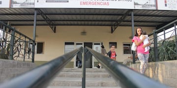 Estafado. El hospital municipal de Villa Carlos Paz. (La Voz / Archivo)